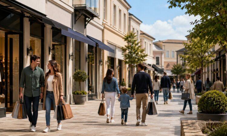 Zu sehen ist Beitragsbild 1 zum Thema: Verkaufsoffene Sonntage im Outlet-Center